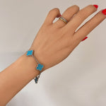 Load image into Gallery viewer, ΑΤΣΑΛΙΝΟ ΒΡΑΧΙΟΛΙ ΧΕΡΙΟΥ BESCH0288