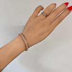 Load image into Gallery viewer, ΑΤΣΑΛΙΝΟ ΒΡΑΧΙΟΛΙ ΧΕΡΙΟΥ BESCH0291