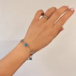 Load image into Gallery viewer, ΑΤΣΑΛΙΝΟ ΒΡΑΧΙΟΛΙ ΧΕΡΙΟΥ BESCH0302