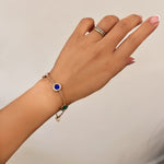 Load image into Gallery viewer, ΑΤΣΑΛΙΝΟ ΒΡΑΧΙΟΛΙ ΧΕΡΙΟΥ BESCH0320