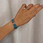 Load image into Gallery viewer, ΑΤΣΑΛΙΝΟ ΒΡΑΧΙΟΛΙ ΧΕΡΙΟΥ BESCH0326