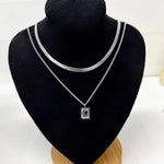 Load image into Gallery viewer, DOUBLE MIRROR ΑΤΣΑΛΙΝΟ ΔΙΠΛΟ ΚΟΛΙΕ BESCL0047