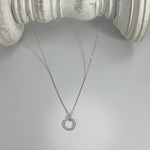 Load image into Gallery viewer, MOISSANNITE ΑΣΗΜΕΝΙΟ ΚΟΛΙΕ BESCL0130