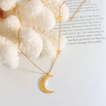 Load image into Gallery viewer, STAR MOON ΑΤΣΑΛΙΝΟ ΔΙΠΛΟ ΚΟΛΙΕ BESCL0100