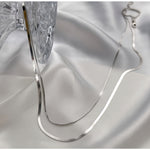 Load image into Gallery viewer, SILK ΑΣΗΜΕΝΙΟ ΔΙΠΛΟ ΚΟΛΙΕ BESCL0101