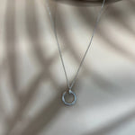 Load image into Gallery viewer, MOISSANNITE ΑΣΗΜΕΝΙΟ ΚΟΛΙΕ BESCL0130