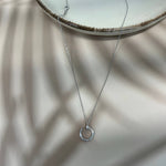 Load image into Gallery viewer, MOISSANNITE ΑΣΗΜΕΝΙΟ ΚΟΛΙΕ BESCL0130