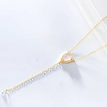 Load image into Gallery viewer, ZIRCONIUM TEAR ΑΣΗΜΕΝΙΟ ΚΟΛΙΕ BESCL0081