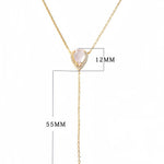 Load image into Gallery viewer, ZIRCONIUM TEAR ΑΣΗΜΕΝΙΟ ΚΟΛΙΕ BESCL0081