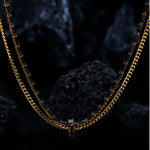 Load image into Gallery viewer, BLACK STONE ΚΟΛΙΕ ΟΡΕΙΧΑΛΚΟΥ BESCL0125