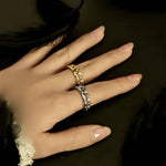 Load image into Gallery viewer, CROWN ΔΑΧΤΥΛΙΔΙ ΟΡΕΙΧΑΛΚΟΥ BESCR0042