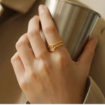 Load image into Gallery viewer, KNOT ΑΤΣΑΛΙΝΟ ΔΑΧΤΥΛΙΔΙ BESCR0046