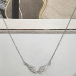 Load image into Gallery viewer, ANGEL WINGS ΑΣΗΜΕΝΙΟ ΚΟΛΙΕ BESCL0126