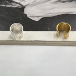 Load image into Gallery viewer, MINIMAL EAR CUFF ΜΑΤ ΣΚΟΥΛΑΡΙΚΙ ΟΡΕΙΧΑΛΚΟΥ BESCE0222