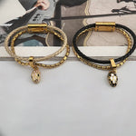 Load image into Gallery viewer, ΑΤΣΑΛΙΝΟ ΒΡΑΧΙΟΛΙ ΧΕΡΙΟΥ BESCH0322