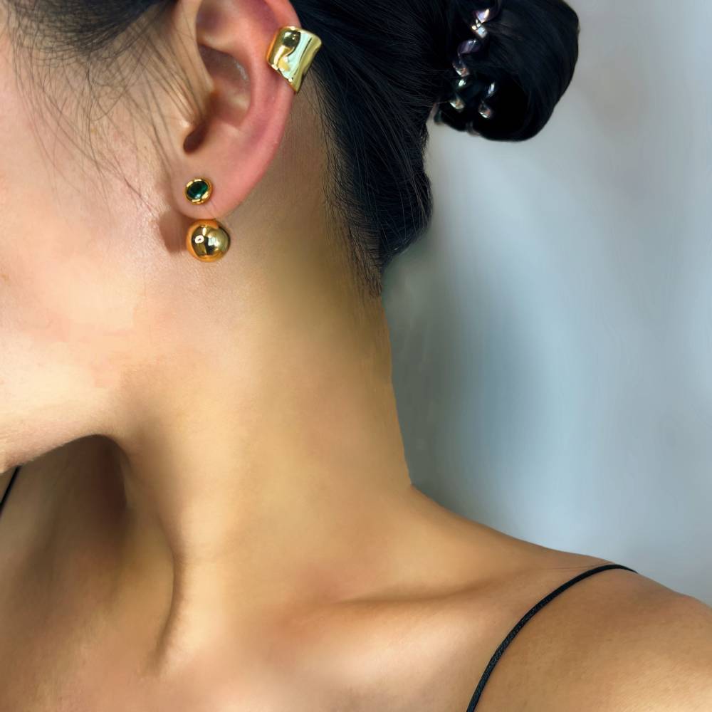 MINIMAL EAR CUFF ΜΑΤ ΣΚΟΥΛΑΡΙΚΙ ΟΡΕΙΧΑΛΚΟΥ BESCE0222