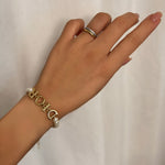 Load image into Gallery viewer, ΑΤΣΑΛΙΝΟ ΒΡΑΧΙΟΛΙ ΧΕΡΙΟΥ BESCH0357
