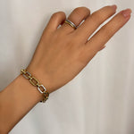 Load image into Gallery viewer, ΑΤΣΑΛΙΝΟ ΒΡΑΧΙΟΛΙ ΧΕΡΙΟΥ BESCH0358
