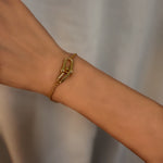 Load image into Gallery viewer, ΑΤΣΑΛΙΝΟ ΒΡΑΧΙΟΛΙ ΧΕΡΙΟΥ BESCH0383