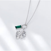 PALM LEAF ΑΣΗΜΕΝΙΟ ΚΟΛΙΕ ΜΕ ΠΡΑΣΙΝΟ ΖΙΡΓΚΟΝ BESCL0082