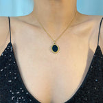 Load image into Gallery viewer, MIRROR NECKLACE ΑΤΣΑΛΙΝΟ ΚΟΛΙΕ BESCL0042
