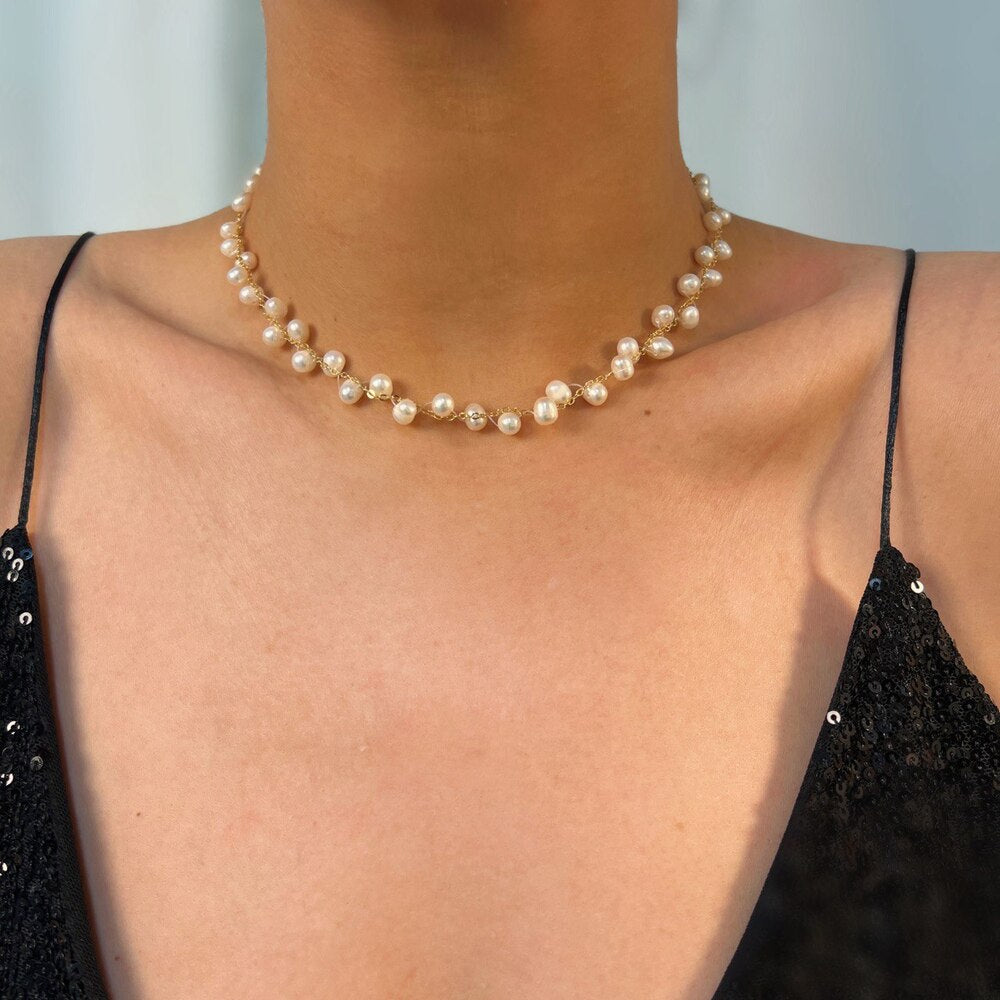 PEARLS ΑΣΗΜΕΝΙΟ ΚΟΛΙΕ BESCL0134