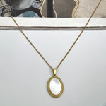 Load image into Gallery viewer, MIRROR NECKLACE ΑΤΣΑΛΙΝΟ ΚΟΛΙΕ BESCL0042
