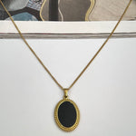 Load image into Gallery viewer, MIRROR NECKLACE ΑΤΣΑΛΙΝΟ ΚΟΛΙΕ BESCL0042
